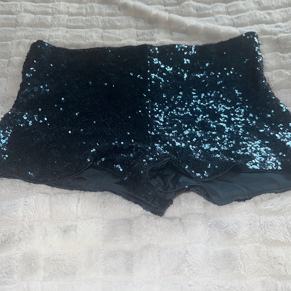 Sequin shorts